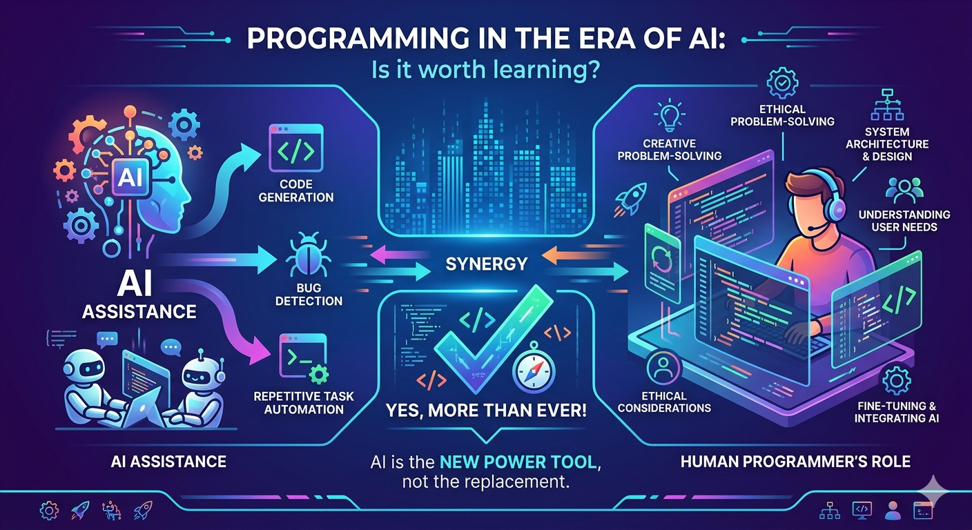 Is it worth learning programming in the era of AI?